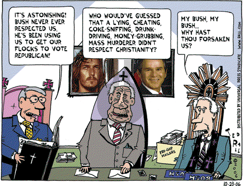 Ted Rall on Monday October 23, 2006 Comic Strip