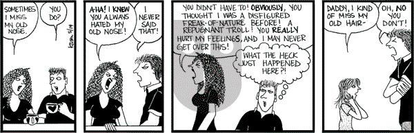 Clear Blue Water on Wednesday May 14, 2008 Comic Strip