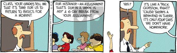 The Buckets on Monday February 4, 2013 Comic Strip