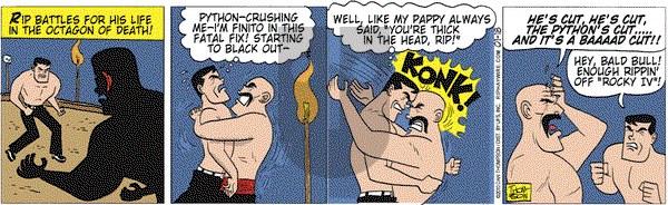 Rip Haywire on Monday January 18, 2010 Comic Strip
