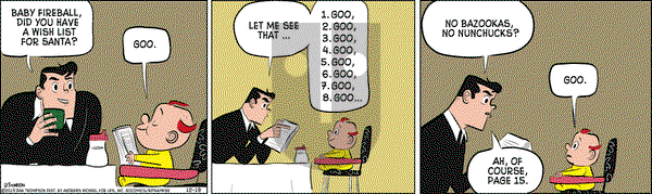 Rip Haywire on Thursday December 19, 2019 Comic Strip