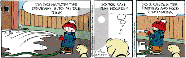 Red and Rover on Tuesday January 28, 2003 Comic Strip