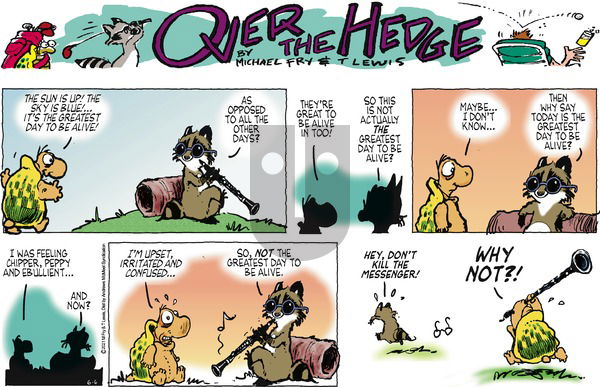 Over the Hedge on Sunday June 6, 2021 Comic Strip