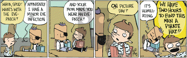 Wallace the Brave on Wednesday September 18, 2019 Comic Strip