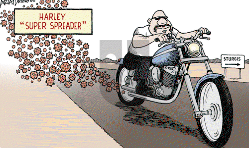 Robert Ariail on Tuesday August 11, 2020 Comic Strip