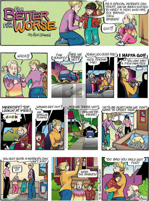 For Better or For Worse - Sunday May 13, 2007 Comic Strip