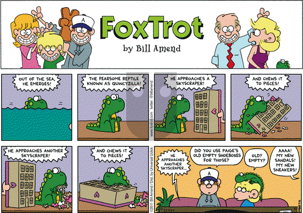 FoxTrot - Sunday July 31, 2011 Comic Strip