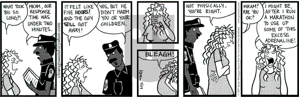 Clear Blue Water on Thursday March 29, 2007 Comic Strip