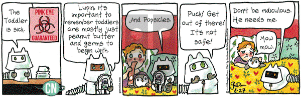 Breaking Cat News on Monday August 27, 2018 Comic Strip