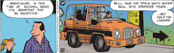 Lucky Cow on Tuesday October 4, 2005 Comic Strip