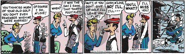 Mutt & Jeff - Monday June 17, 2024 Comic Strip
