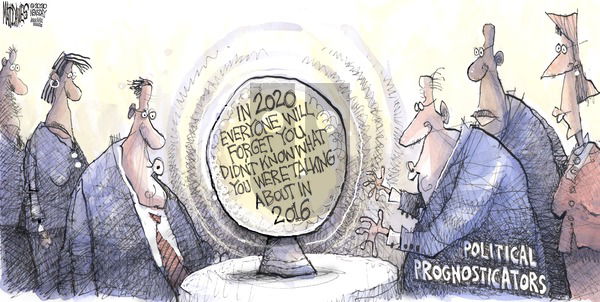 Matt Davies on Sunday March 1, 2020 Comic Strip