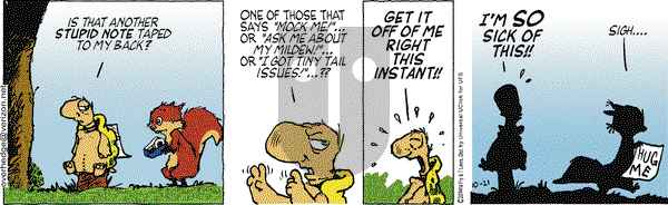 Over the Hedge on Tuesday October 21, 2014 Comic Strip