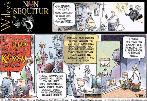 Non Sequitur on Sunday May 24, 1998 Comic Strip