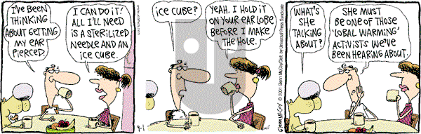 The Duplex on Wednesday September 5, 2001 Comic Strip