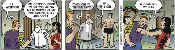 Alley Oop on Thursday March 5, 2020 Comic Strip