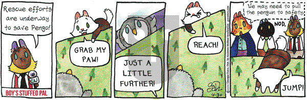 Breaking Cat News on Thursday April 30, 2020 Comic Strip
