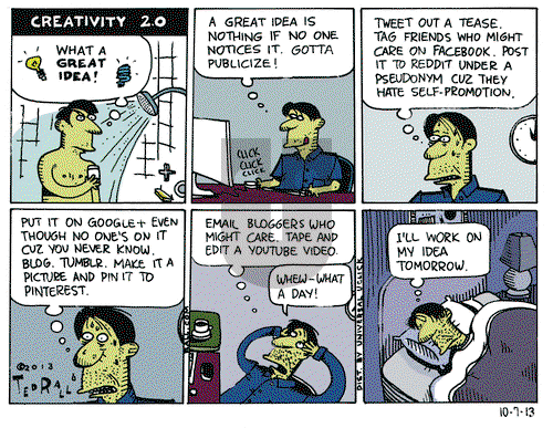 Ted Rall on Monday October 7, 2013 Comic Strip
