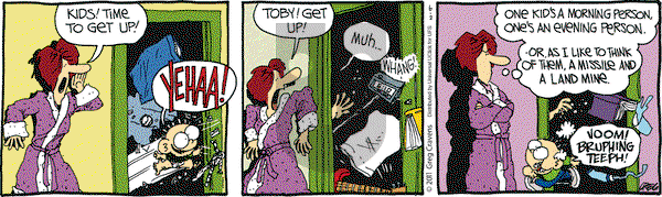 The Buckets on Thursday June 2, 2011 Comic Strip