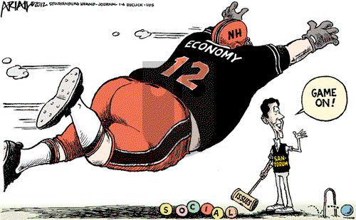 Robert Ariail - Sunday January 8, 2012 Comic Strip