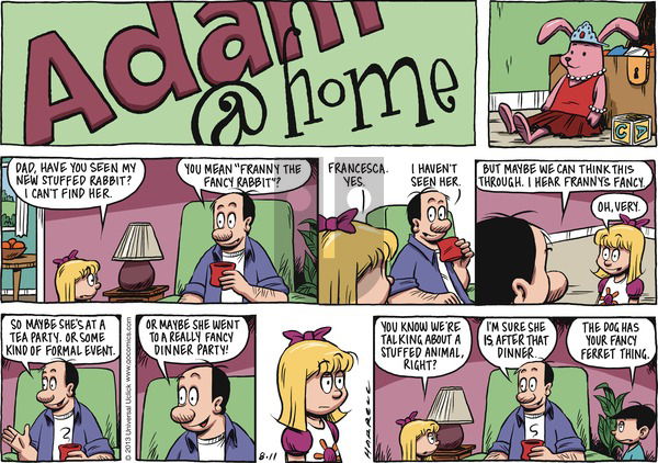 Adam@Home on Sunday August 11, 2013 Comic Strip