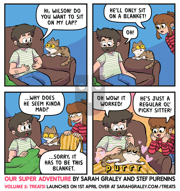 Our Super Adventure on Monday March 24, 2025 Comic Strip