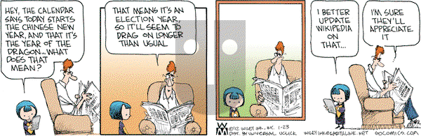 Non Sequitur on Monday January 23, 2012 Comic Strip
