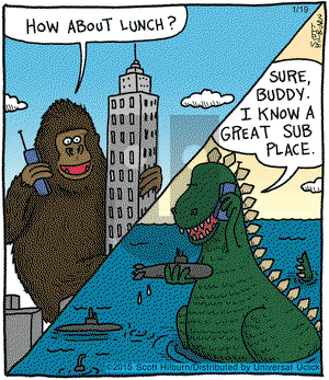 The Argyle Sweater on Monday January 19, 2015 Comic Strip