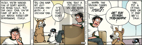 Get Fuzzy on Friday July 20, 2012 Comic Strip