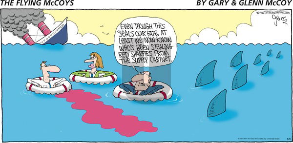 The Flying McCoys - Sunday January 5, 2014 Comic Strip