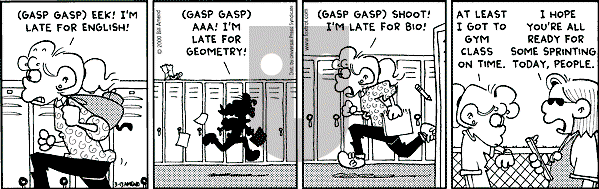 FoxTrot on Monday March 13, 2000 Comic Strip
