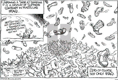 Pat Oliphant on Monday December 15, 2008 Comic Strip