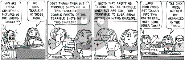Cathy Classics on Tuesday December 29, 1998 Comic Strip