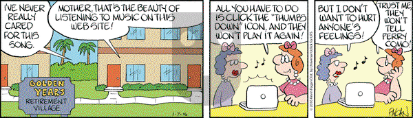 Drabble on Thursday January 7, 2016 Comic Strip