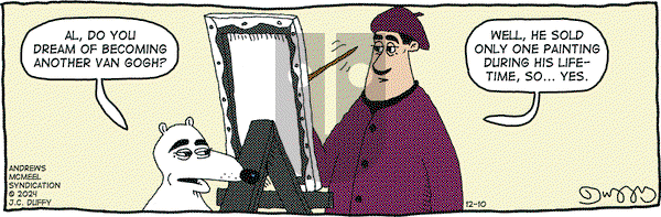 The Fusco Brothers - Tuesday December 10, 2024 Comic Strip