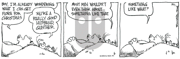 The Grizzwells on Saturday October 1, 2005 Comic Strip