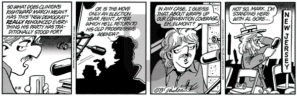 Doonesbury on Saturday August 31, 1996 Comic Strip