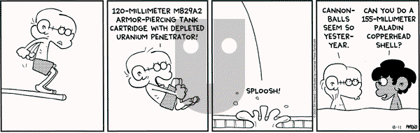 FoxTrot on Monday August 11, 2003 Comic Strip