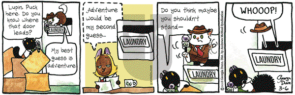 Breaking Cat News on Tuesday March 6, 2018 Comic Strip