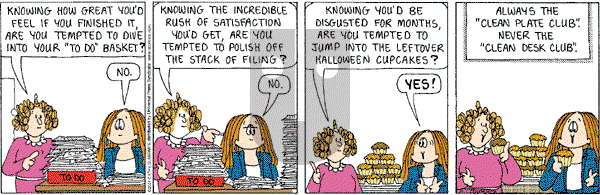 Cathy Classics - Thursday November 1, 2012 Comic Strip