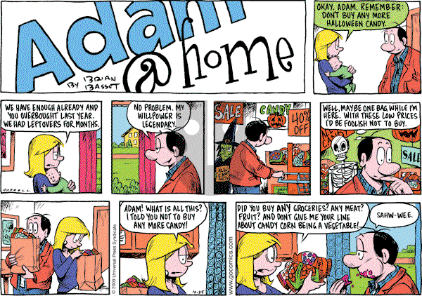 Adam@Home on Sunday October 25, 2009 Comic Strip