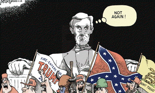 Robert Ariail on Thursday January 14, 2021 Comic Strip