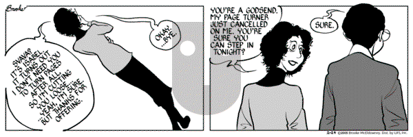 9 Chickweed Lane on Thursday February 24, 2005 Comic Strip