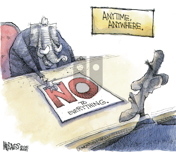 Matt Davies on Wednesday July 15, 2015 Comic Strip
