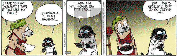 Get Fuzzy - Wednesday January 24, 2018 Comic Strip