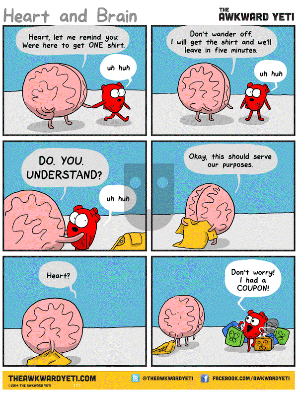 The Awkward Yeti on Thursday August 13, 2015 Comic Strip