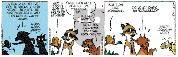 Over the Hedge on Thursday September 20, 2007 Comic Strip