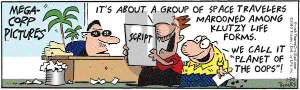 Frank and Ernest on Saturday January 30, 2010 Comic Strip