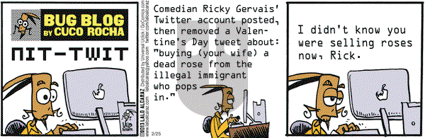 La Cucaracha on Monday February 25, 2013 Comic Strip