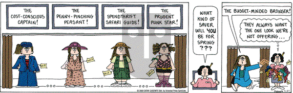 Cathy Classics on Friday March 27, 2009 Comic Strip